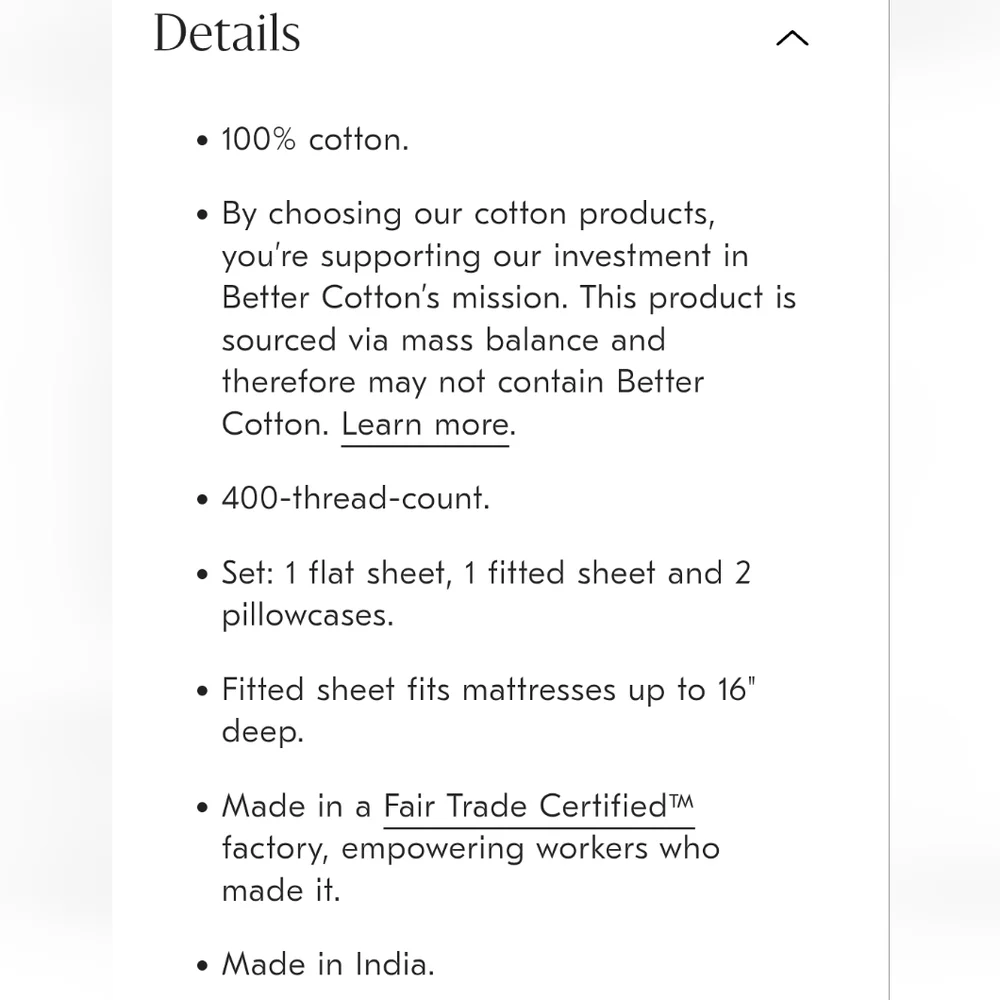 Luxury White Sheet Set 400-Thread-Count Sateen Wide Hem,King & Queen, $189.00US